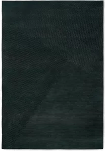Northern Row gulvteppe 200x300 cm Mørkegrønn