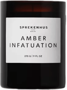 Sprekenhus Duftlys 270g - Amber Infatuation
