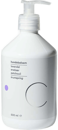 Csoaps Hundebalsam Patchouli Lavendel Enebær 500 ml
