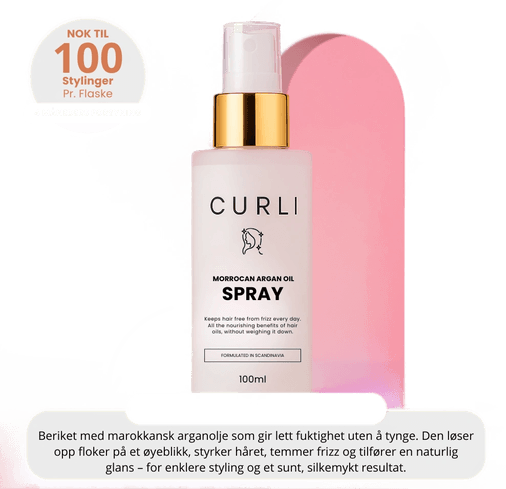 Curli Moroccan Argan Oil Spray