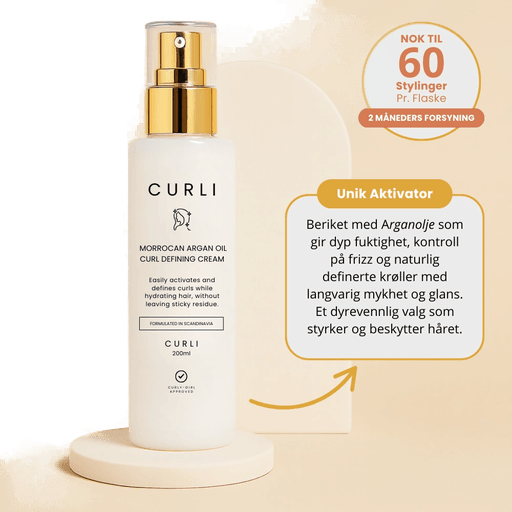 Curli Moroccan Argan Oil Curl Defining Cream