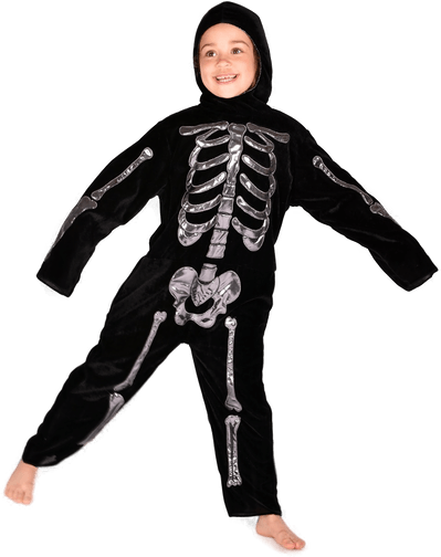 Den Goda Fen Deluxe Skeleton Jumpsuit 116 cm