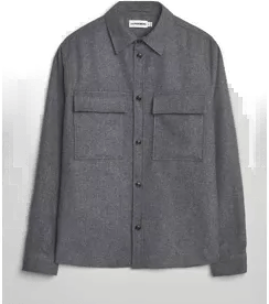 J.Lindeberg Flat Wool Overshirt