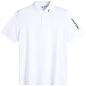J.Lindeberg Tour Tech Pique M Hvit
