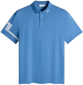 J.Lindeberg Heath Pique Blå S