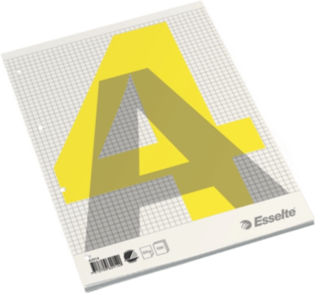 Esselte Rutet Notatblokk A4