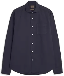 Oscar Jacobson Reg Fit Wide Spread Collar