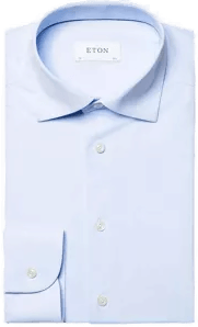 Eton Lyseblå Skjorte 39