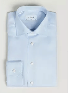 Eton Slim Fit Skjorte Blå