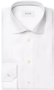 Eton 3000 Super Slim Skjorte Hvit 39