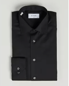 Eton Slim Fit Shirt Black