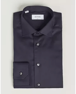 Eton Slim Fit Shirt Navy