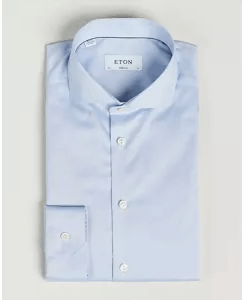 Eton Super Slim Fit Skjorte Blå
