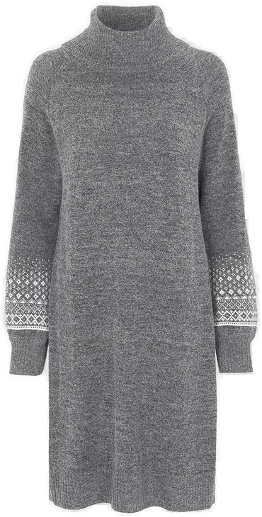 Cellbes Of Sweden strikket kjole med jacquard-ermer