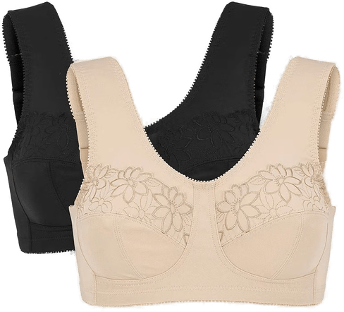 Cellbes Of Sweden Soft-BH med broderi Lily 2-pack