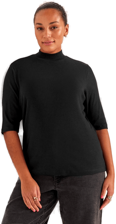 Cellbes Of Sweden Ribbet topp med pologenser