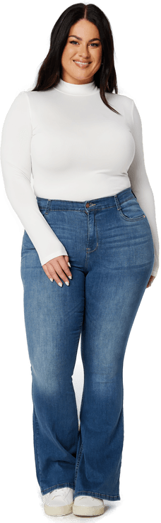 Bubbleroom Tove High Waist Flared