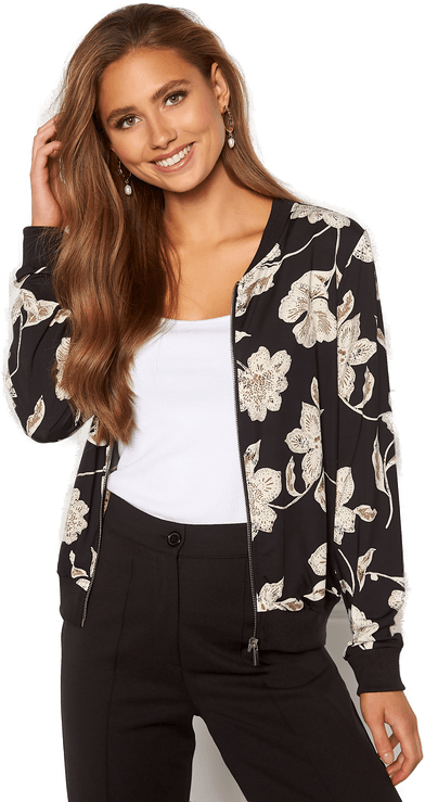 Happy Holly Hanna bomber jacket