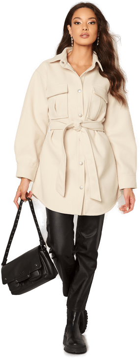 Bubbleroom Sonya Shirt Jacket