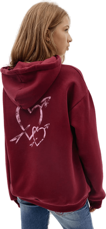 Gina Tricot Y basic hood Rød