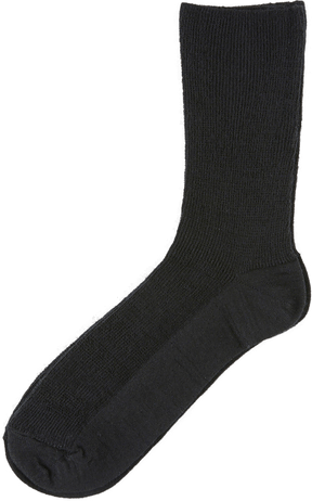 Lindex ribbet sokker i merinoull