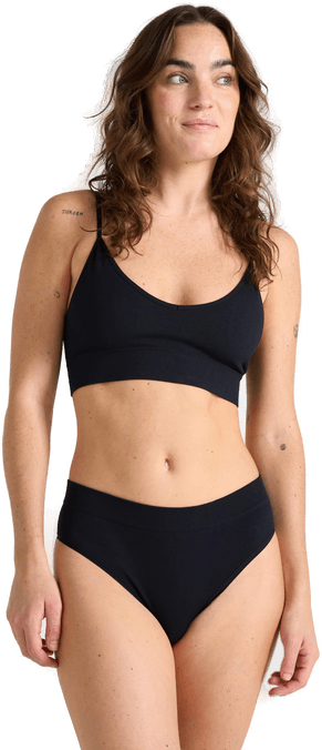 Lindex ribbestrikket brasiliansk truse