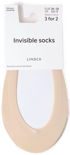 Lindex usynlige sokker