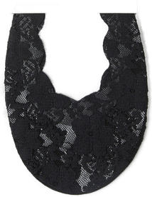 Lindex usynlige sokker med blonder