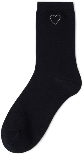 Lindex sokker med broderi