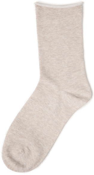 Lindex sokker med opprullede kanter