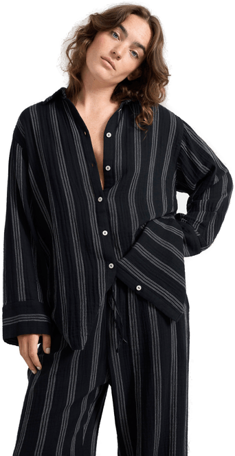 Lindex oversized pyjamasskjorte