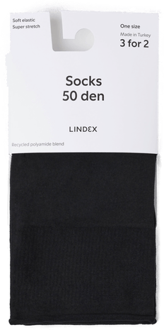 Lindex Sokker 50 denier