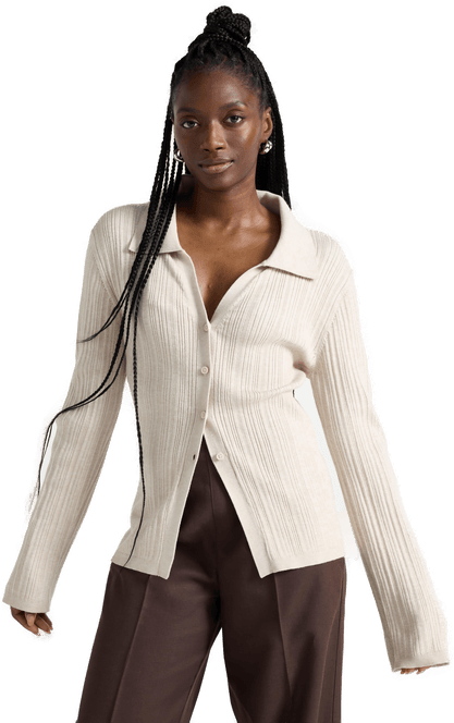 Lindex ribbet cardigan