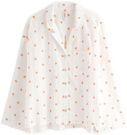 Lindex Pyjamasskjorte i seersucker