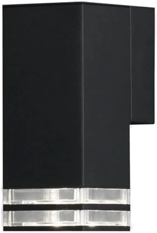 Konstsmide Antares Vegglampe GU10, 7W Svart