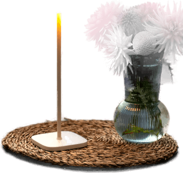 Konstsmide Capri bordlampe 36 cm sandfarget