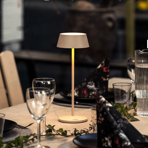 Konstsmide LED-batteridrevet bordlampe Menton