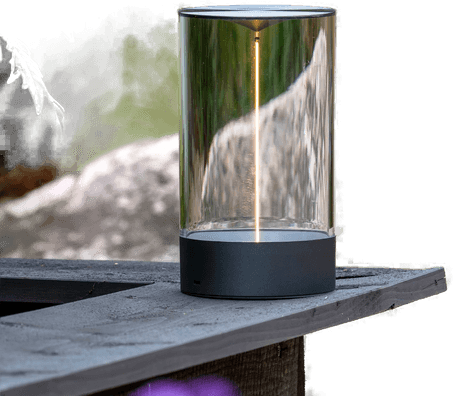 Konstsmide LED-batteridrevet bordlampe Edison 23 cm