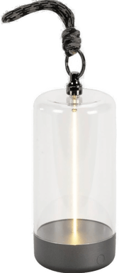 Konstsmide Edison XS Batteridreven LED-bordlampe Mørkegrøn