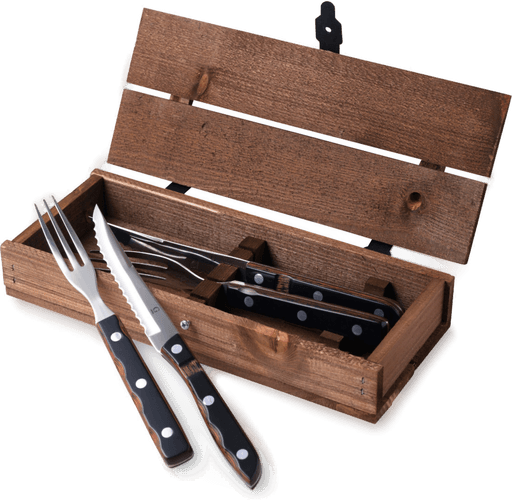 Gense Old Farmer biffbestikk 4 deler