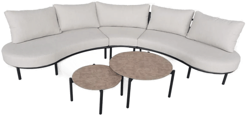 Hillerstorp Solnäs sofagruppe Svart