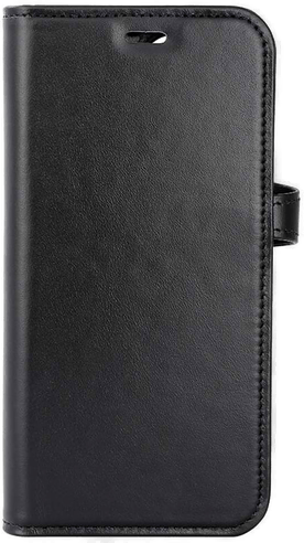 Buffalo MagSeries iPhone 15 lommebokdeksel svart skinn