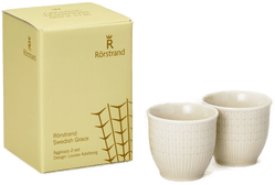Rörstrand Swedish Grace eggeglass 2 stk havre