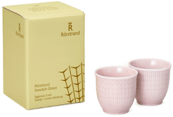 Rörstrand Swedish Grace eggeglass 2 stk rose