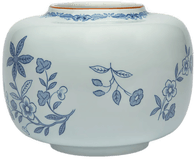 Rörstrand Ostindia vase 22x17 cm blå