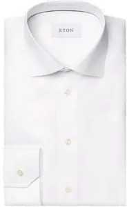 Eton 3000 Skjorte Hvit 44