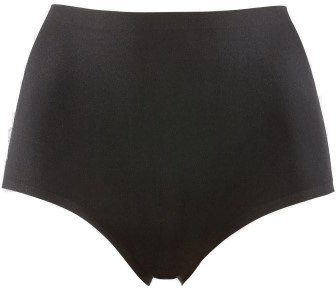 Trofé Core Solids Maxi Brief Svart One Size