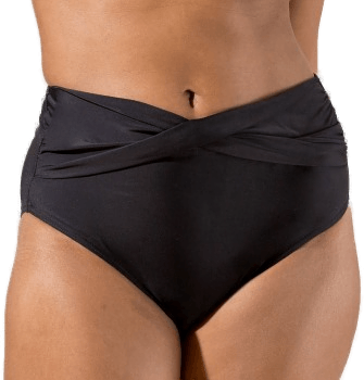 Trofé Solid C-Cut Twist Brief Svart