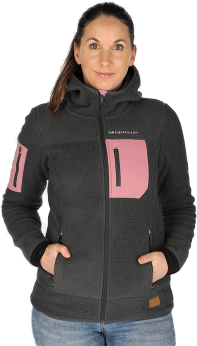 Swedemount Lofoten Hooded Pile Fleece W