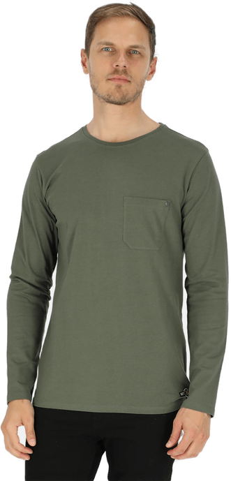Koppartrans Long Sleeve Pocket Tee